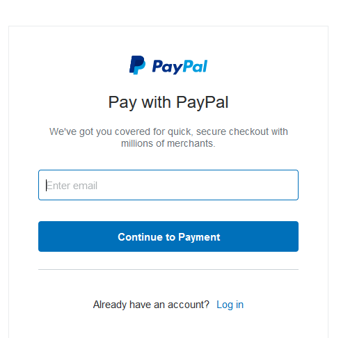 Paypal Screenshot Paypal Screenshot